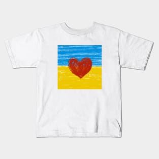 Support Ukraine Kids T-Shirt